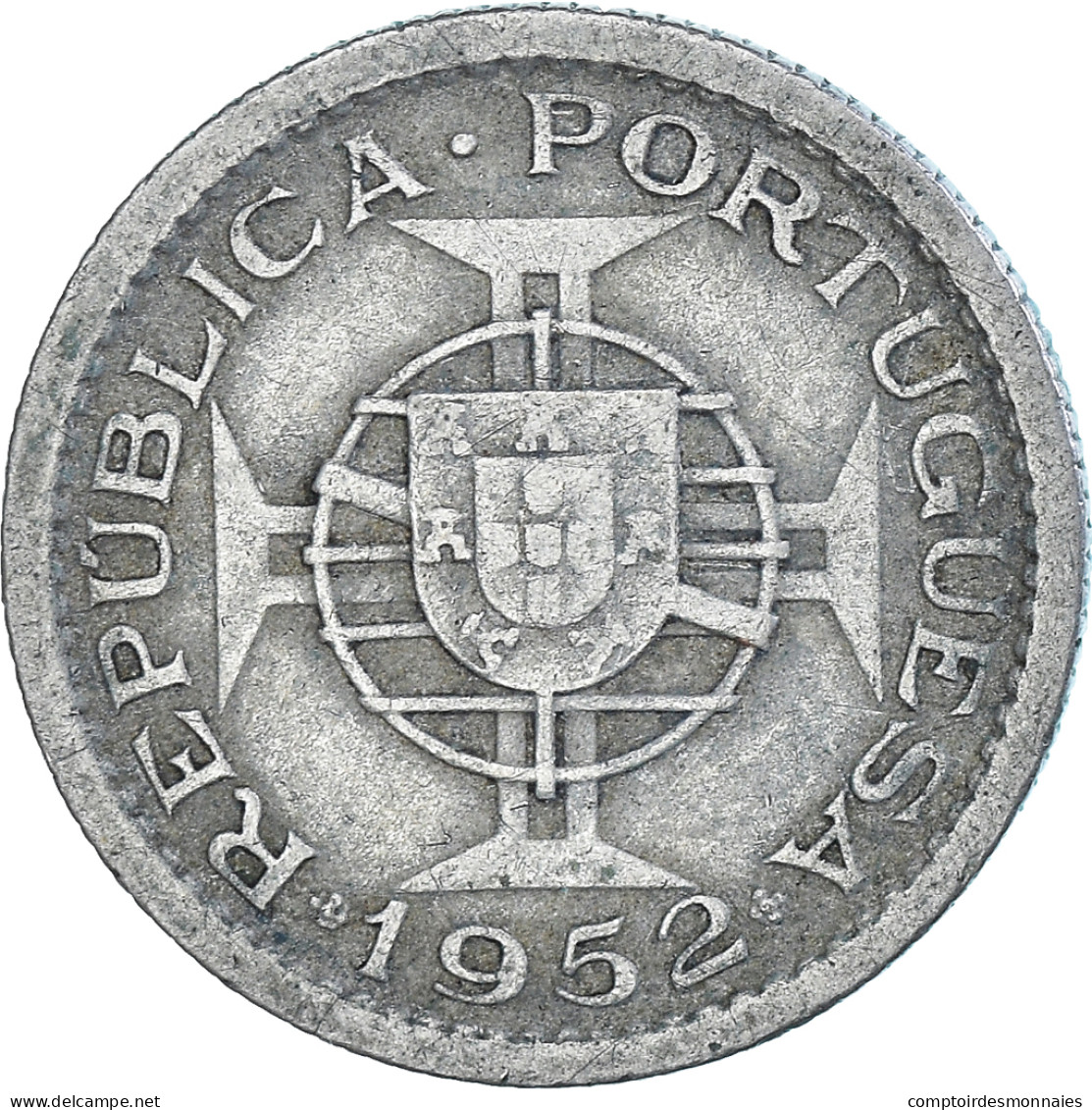 Monnaie, Mozambique, 2-1/2 Escudos, 1952 - Mosambik