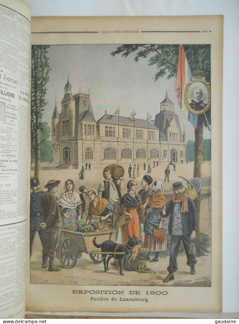 LE PETIT JOURNAL N°505 - 22 JUILLET 1900 - EVENEMENTS DE CHINE -CHINA -  ASSASSINAT DU BARON DE KETTELER - Le Petit Journal