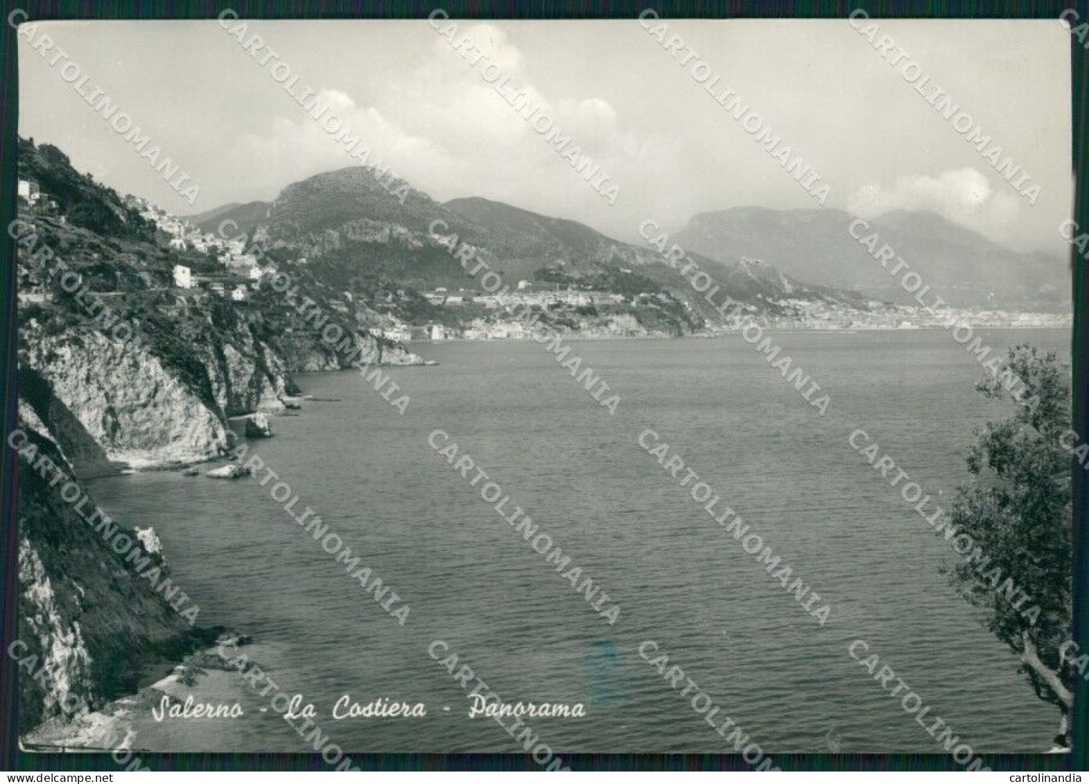 Salerno Città PIEGHINA Foto FG Cartolina KB4200 - Salerno