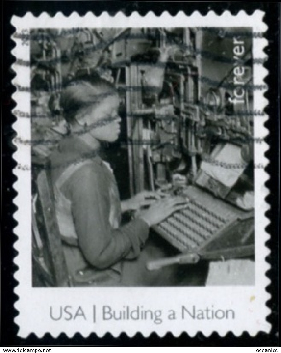 Etats-Unis / United States (Scott No.4801e - Building The Nation) (o) - Used Stamps