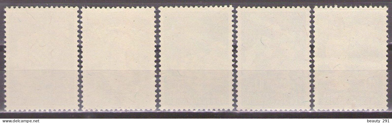 Yugoslavia 1950 - Chess Olympiad In Dubrovnik - Mi 616-620 - MNH**VF - Unused Stamps