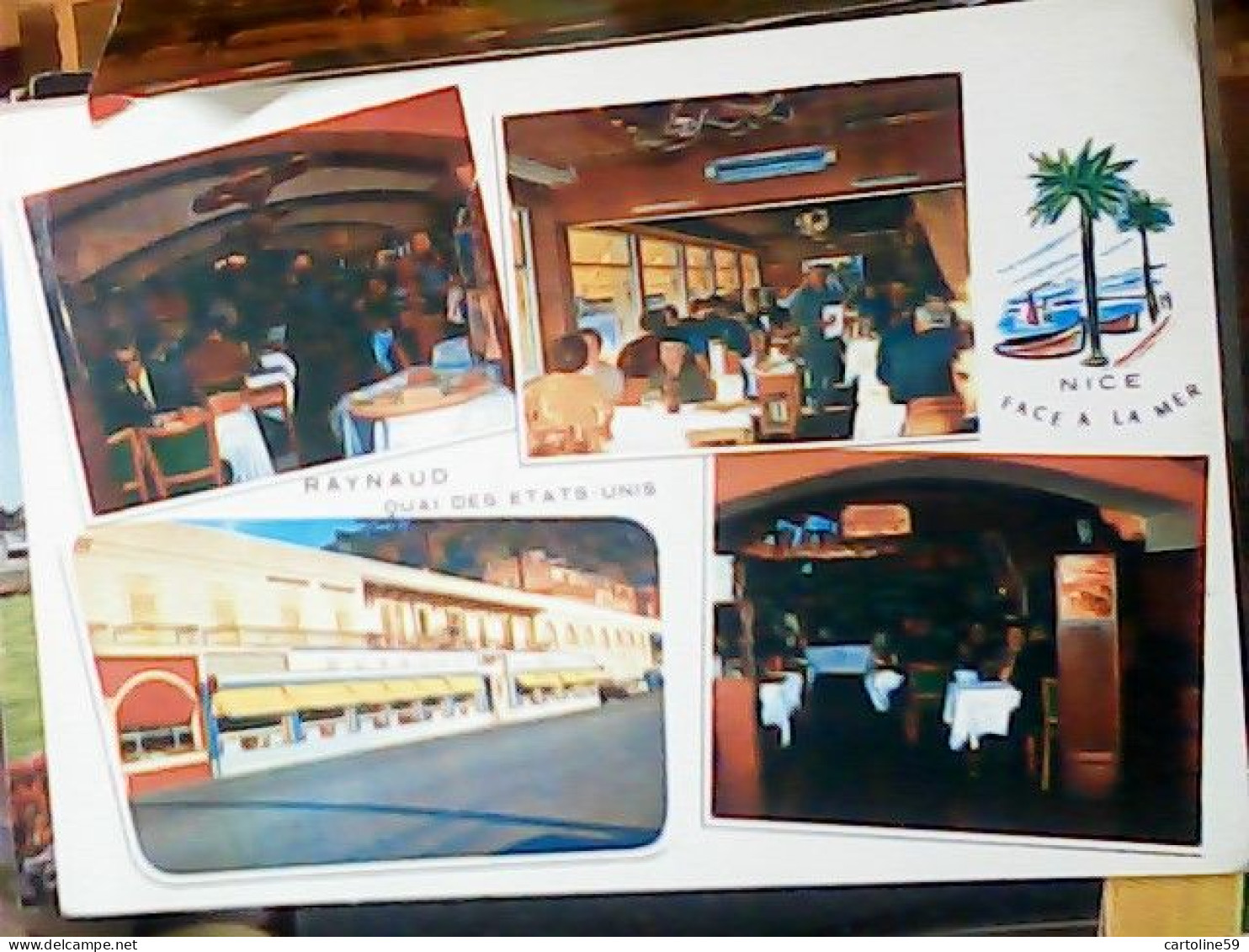 06 - NICE : Restaurant RAYNAUD, 59 Quai Des Etats Unis V1967 JV6159 - Monumenti, Edifici