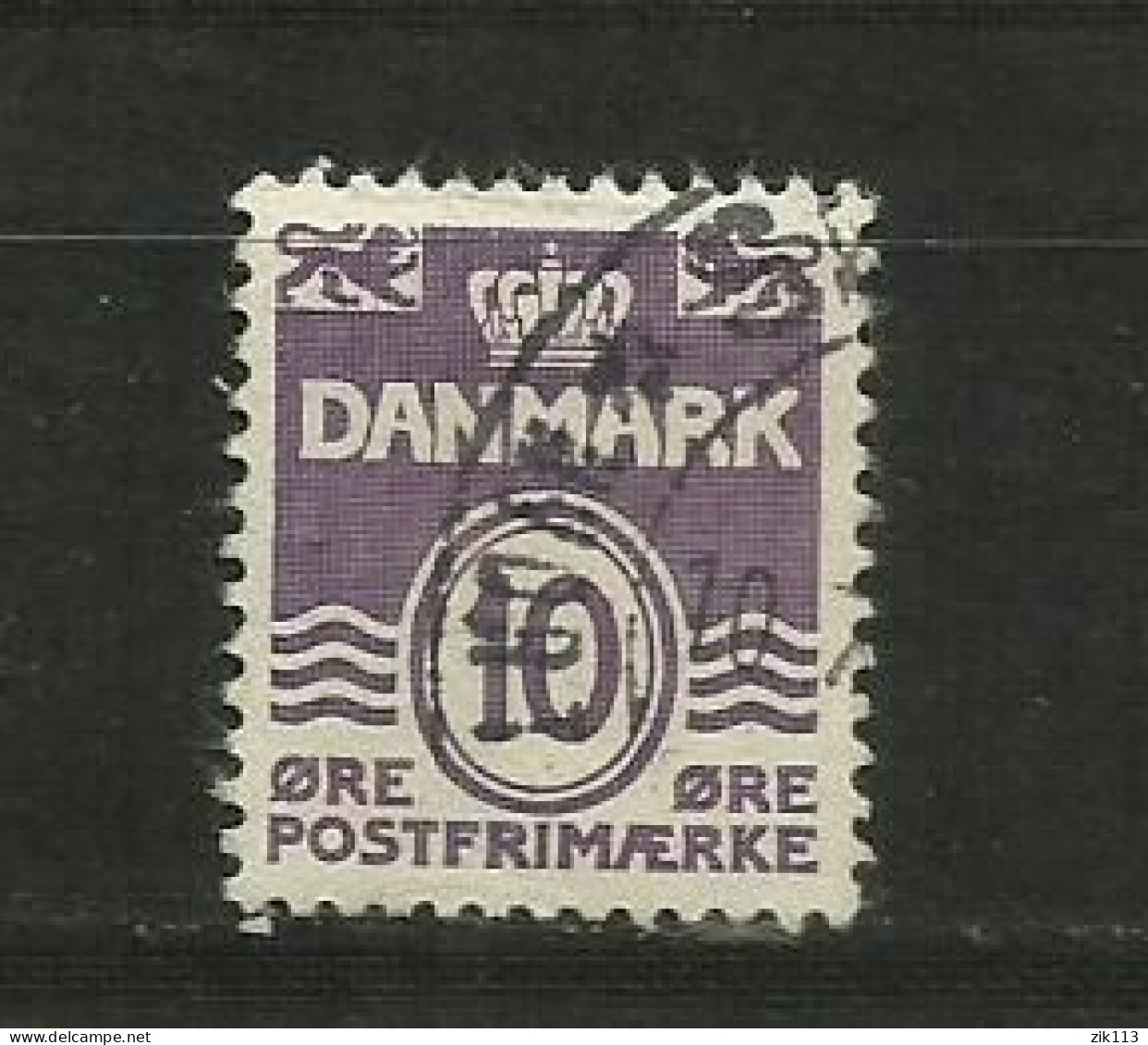 DENMARK  1938 - MI. 246 ,  USED - Gebraucht