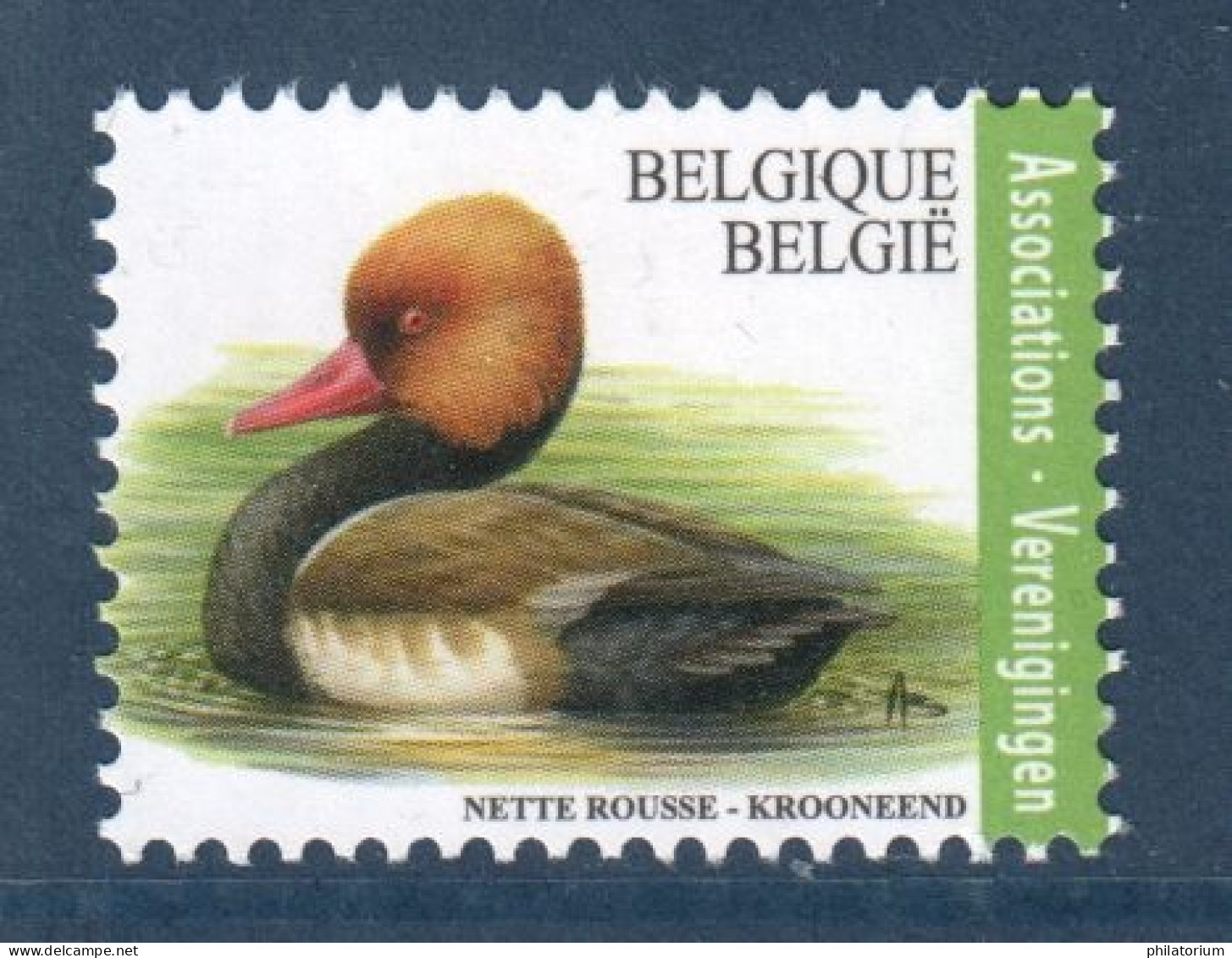 Belgique, België, **, Yv 4731, Mi 4805, SG 3701f, Nette Rousse, Canard, - Ungebraucht