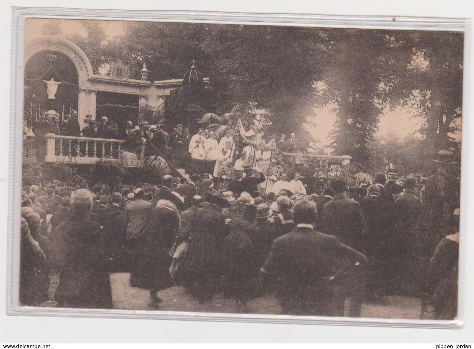 BELGIQUE *Ceremonie De Reconnaissance Envers Le S.Coeur 29 Juin 1919 *** - Kortenberg