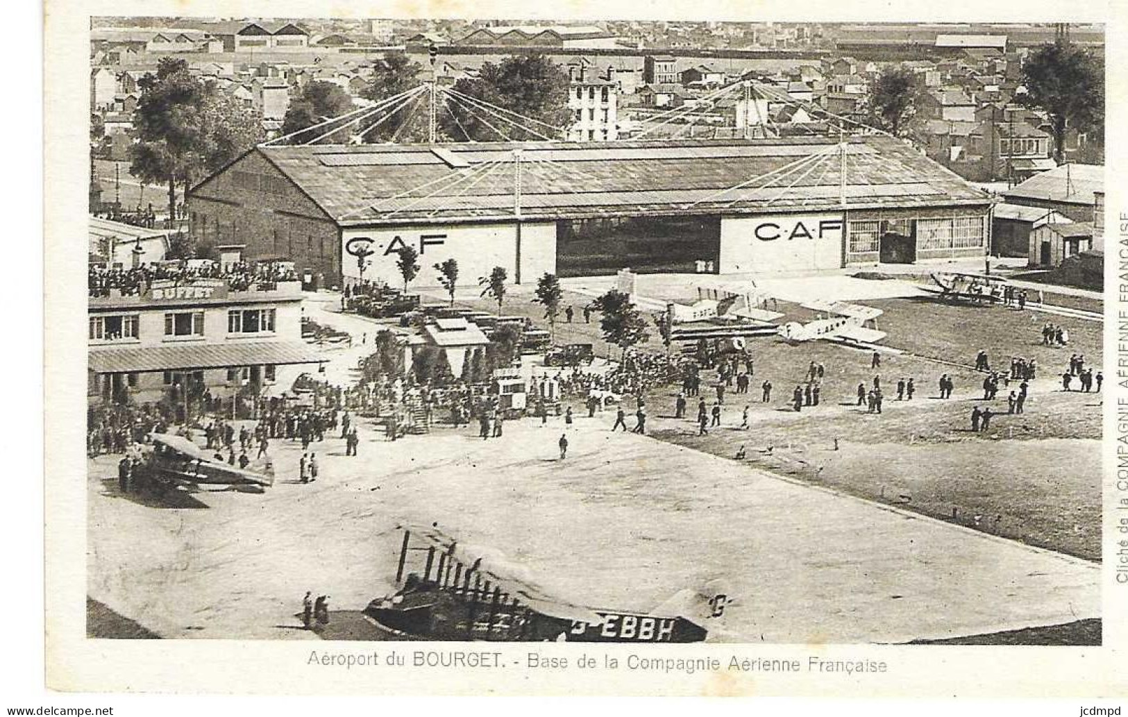 Aéroport Du Bourget Base De La Compagnie Aérienne Française - Le Bourget