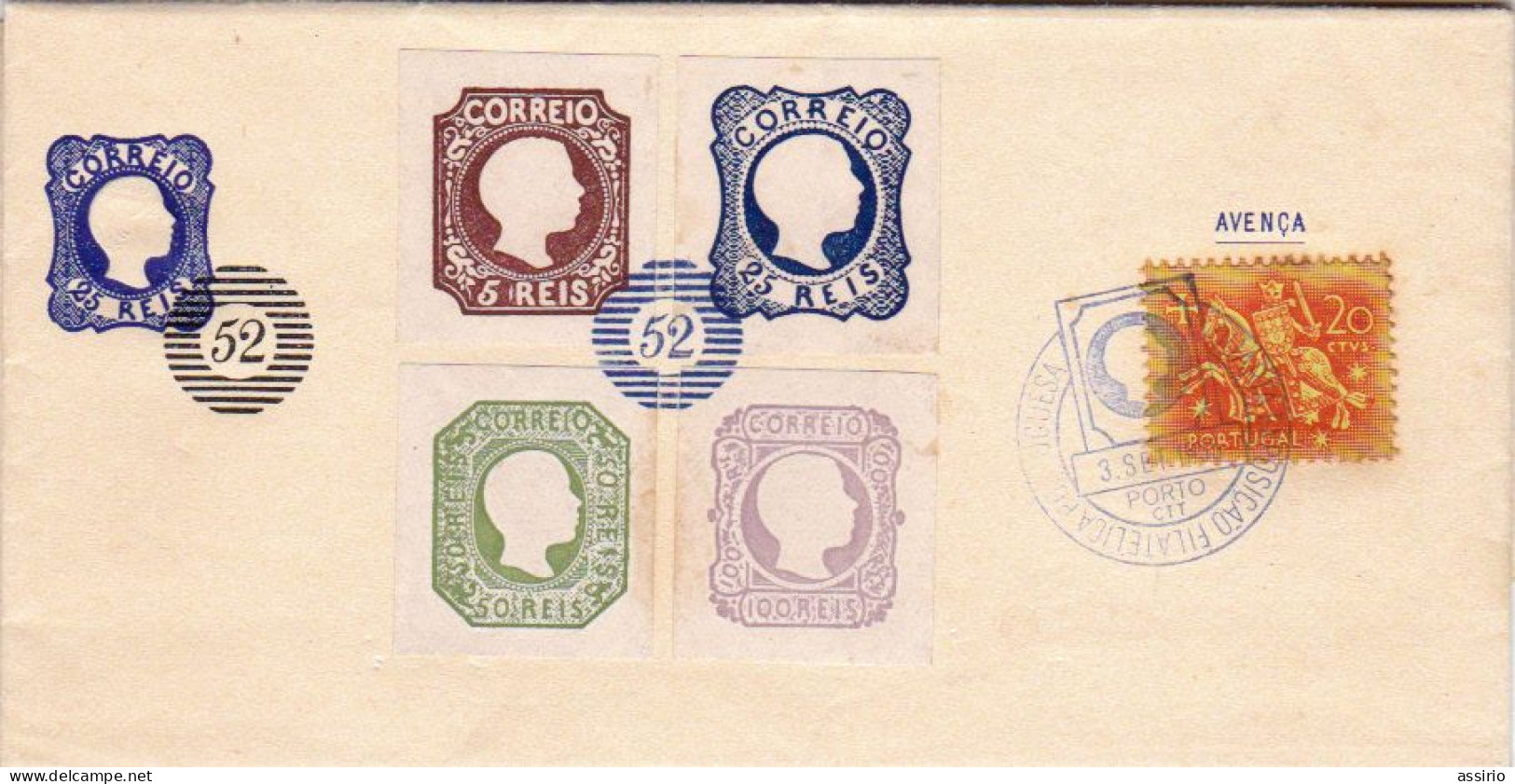 Portugal - Marcofilia   Carta - 3 Set - 1955  Primeiro Centenário De D. Pedro V - Postmark Collection