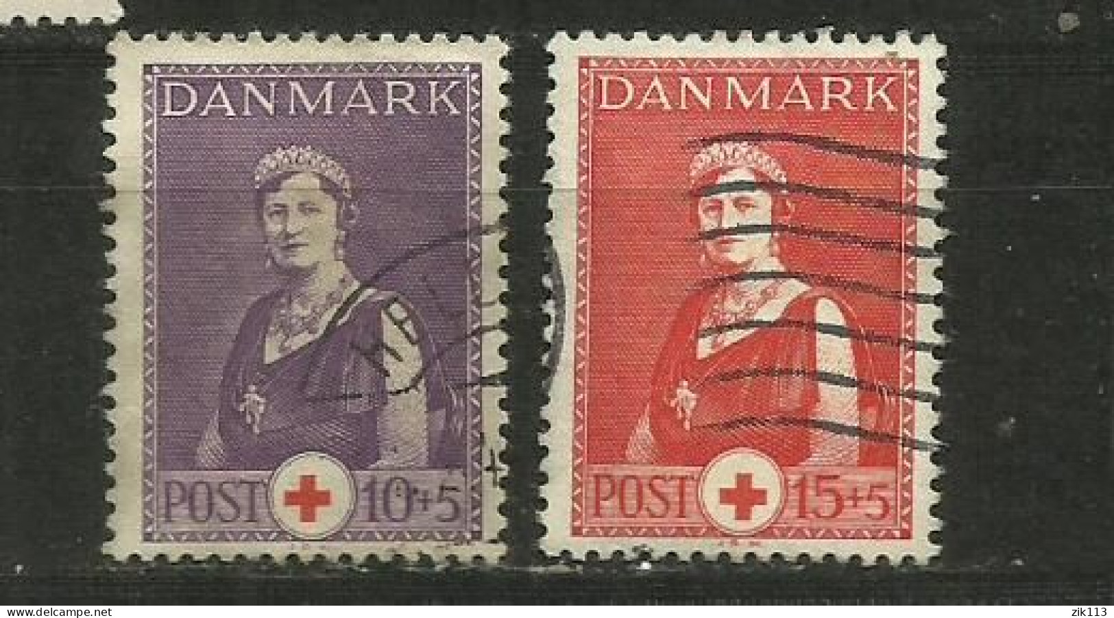 DENMARK  1939 - MI. 251/52 ,  USED - Gebruikt