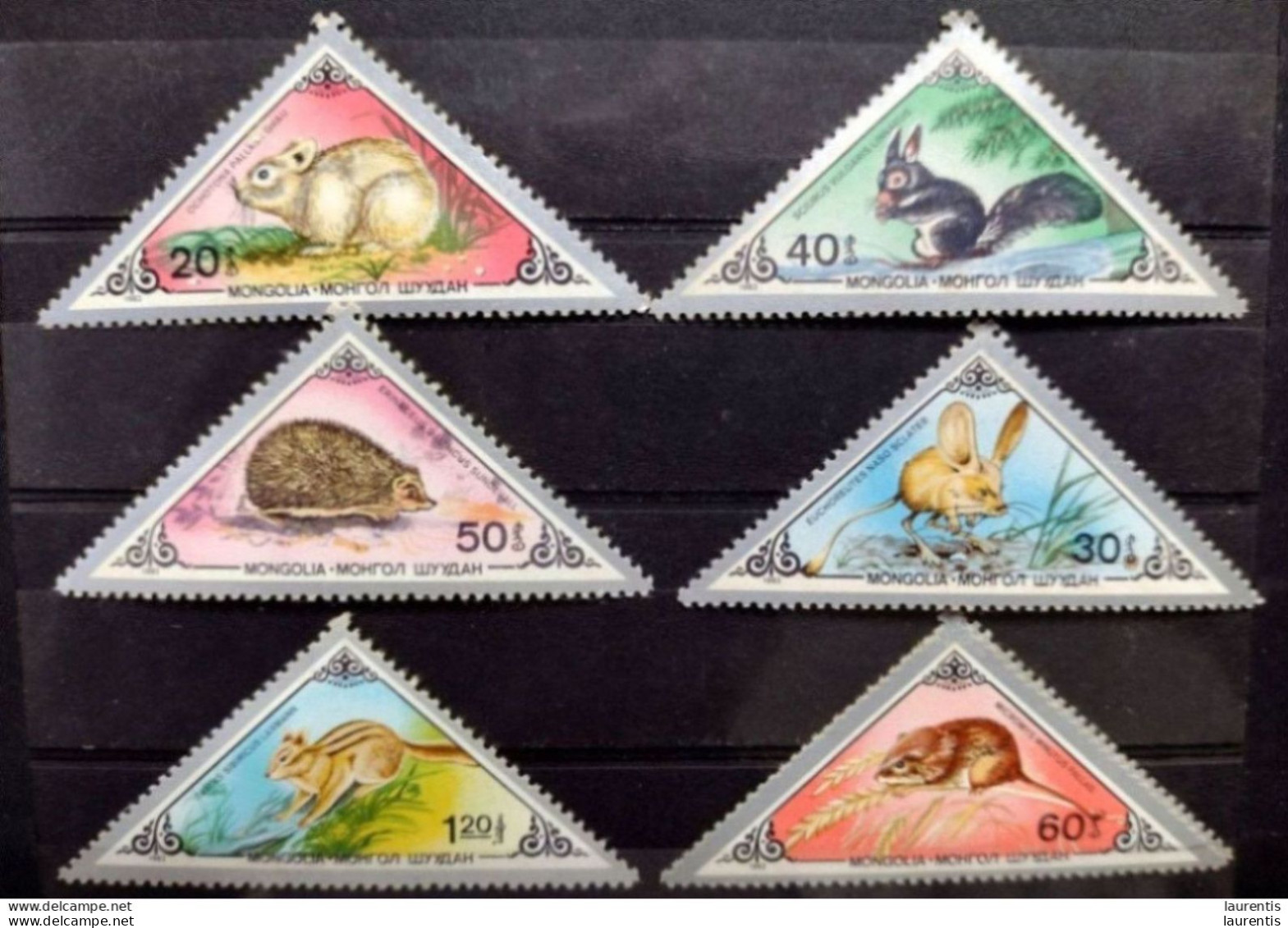 D2865  Squirrels - Rodents - Mongolia - MNH - 1,85 - Rongeurs