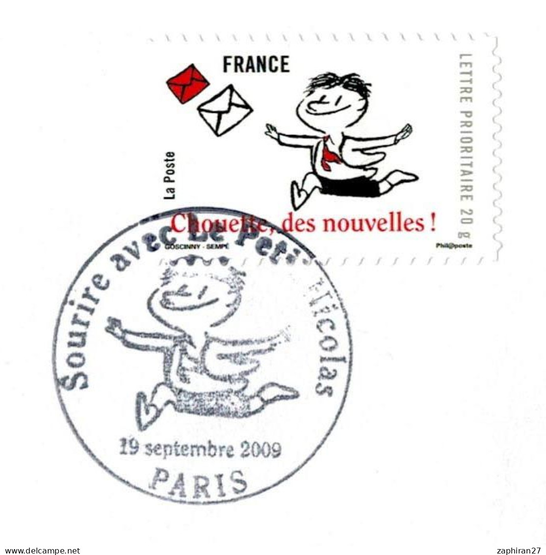 PARIS SOURIRE AVEC LE PETIT NICOLAS (19-9-2009) #703# - Stripsverhalen