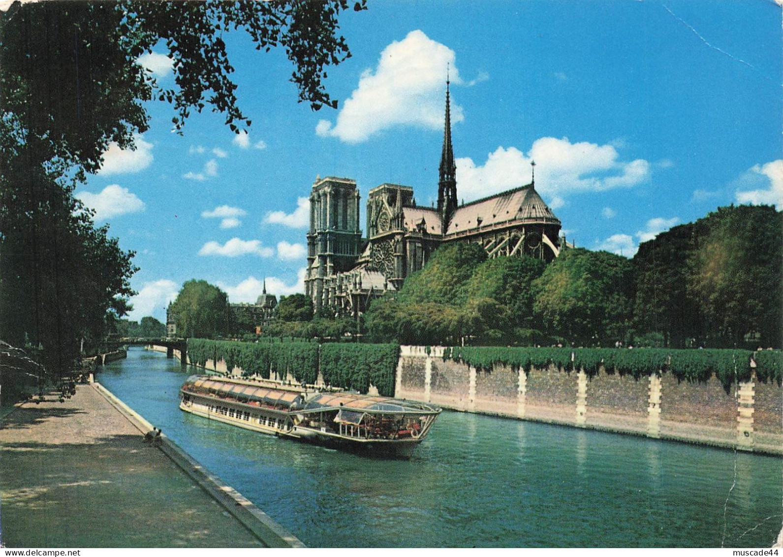 PARIS - NOTRE DAME L ABSIDE ET LA SEINE - Notre Dame Von Paris