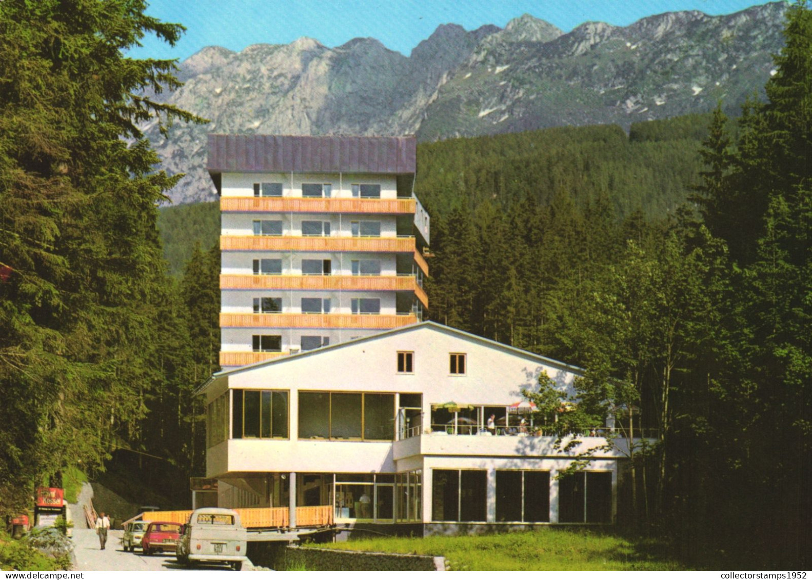 HEILBRUNN, WEIZ, STYRIA, HOTEL, SPA, MOUNTAIN, CAR, AUSTRIA, POSTCARD - Weiz