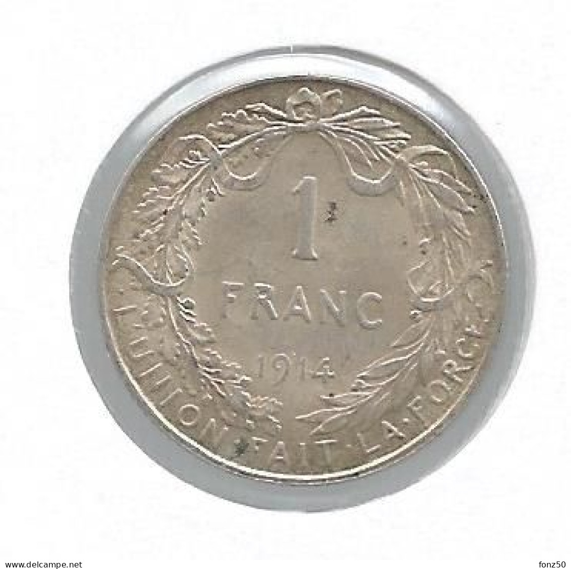 ALBERT I * 1 Frank 1914 Frans * Z.Fraai / Prachtig * Nr 12761 - 1 Franco