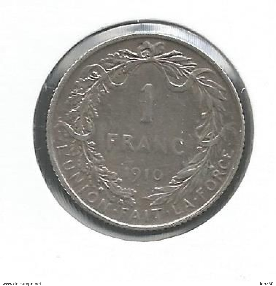 ALBERT I * 1 Frank 1910 Frans * Prachtig * Nr 12763 - 1 Franco