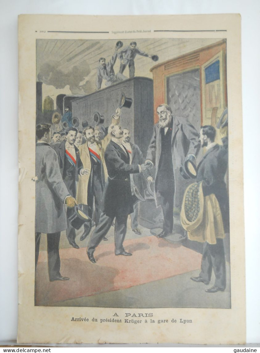 LE PETIT JOURNAL N° 525 - 9 DECEMBRE 1900 - PRESIDENT KRUGER - EXPOSITION 1900 PAVILLON DU SENEGAL ET DU DAHOMEY - Le Petit Journal