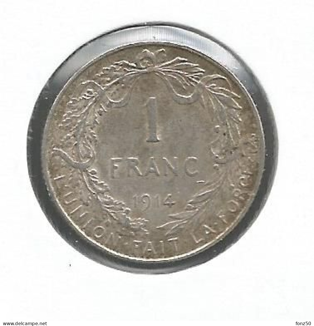 ALBERT I * 1 Frank 1914 Frans * Prachtig * Nr 12771 - 1 Franco