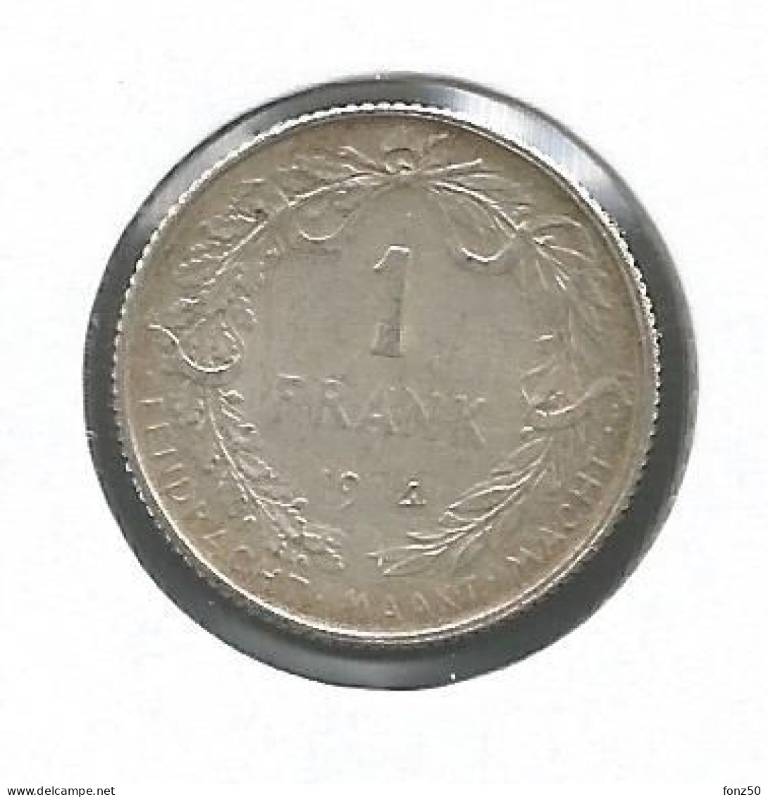 ALBERT I * 1 Frank 1914 Vlaams * Prachtig * Nr 12772 - 1 Franc