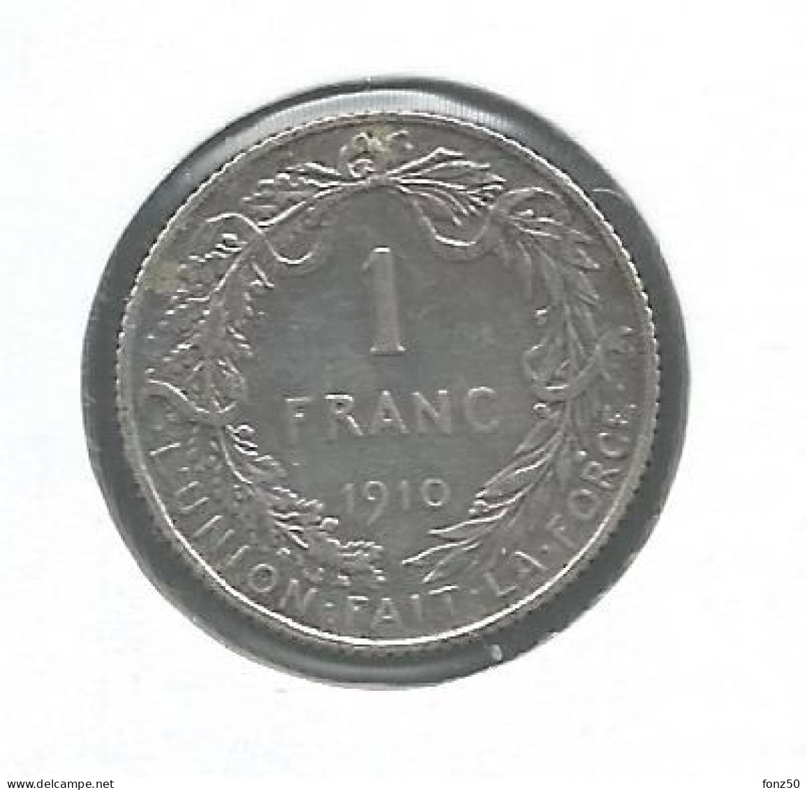 ALBERT I * 1 Frank 1910 Frans * Prachtig / FDC * Nr 12774 - 1 Franco