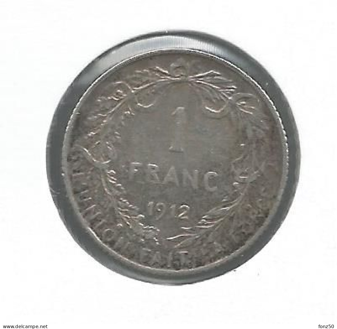 ALBERT I * 1 Frank 1912 Frans * Prachtig / FDC * Nr 12775 - 1 Franco