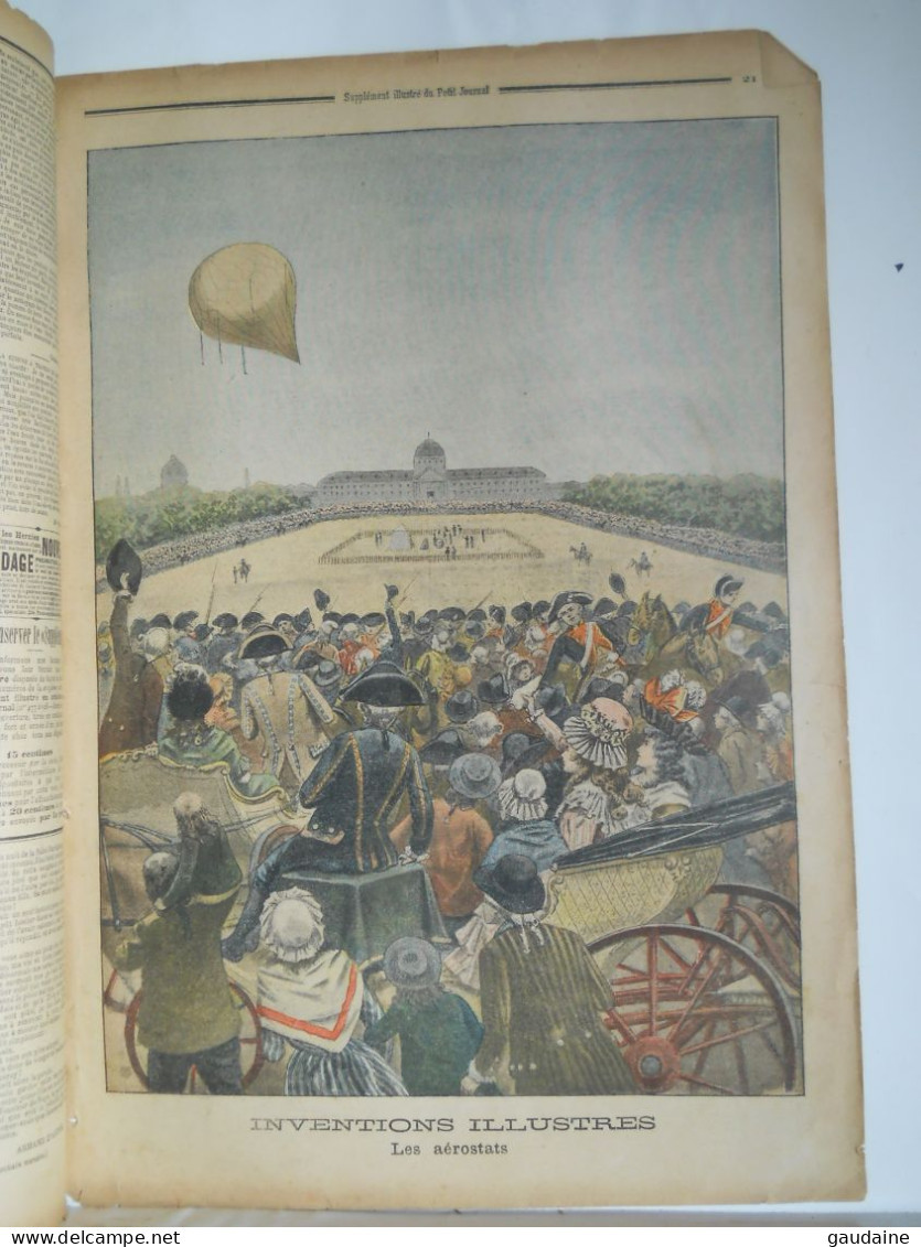 LE PETIT JOURNAL N°531 - 20 JANVIER 1901 - EVENEMENTS DE CHINE EXECUTION A PAO-TIN-FOU -CHINA - INVENTION LES AEROSTATS - Le Petit Journal