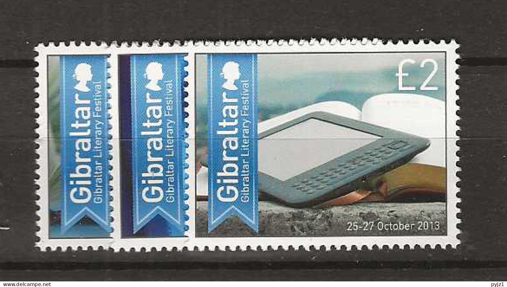 2013  MNH Gibraltar Mi 1543-45 Postfris** - Gibilterra