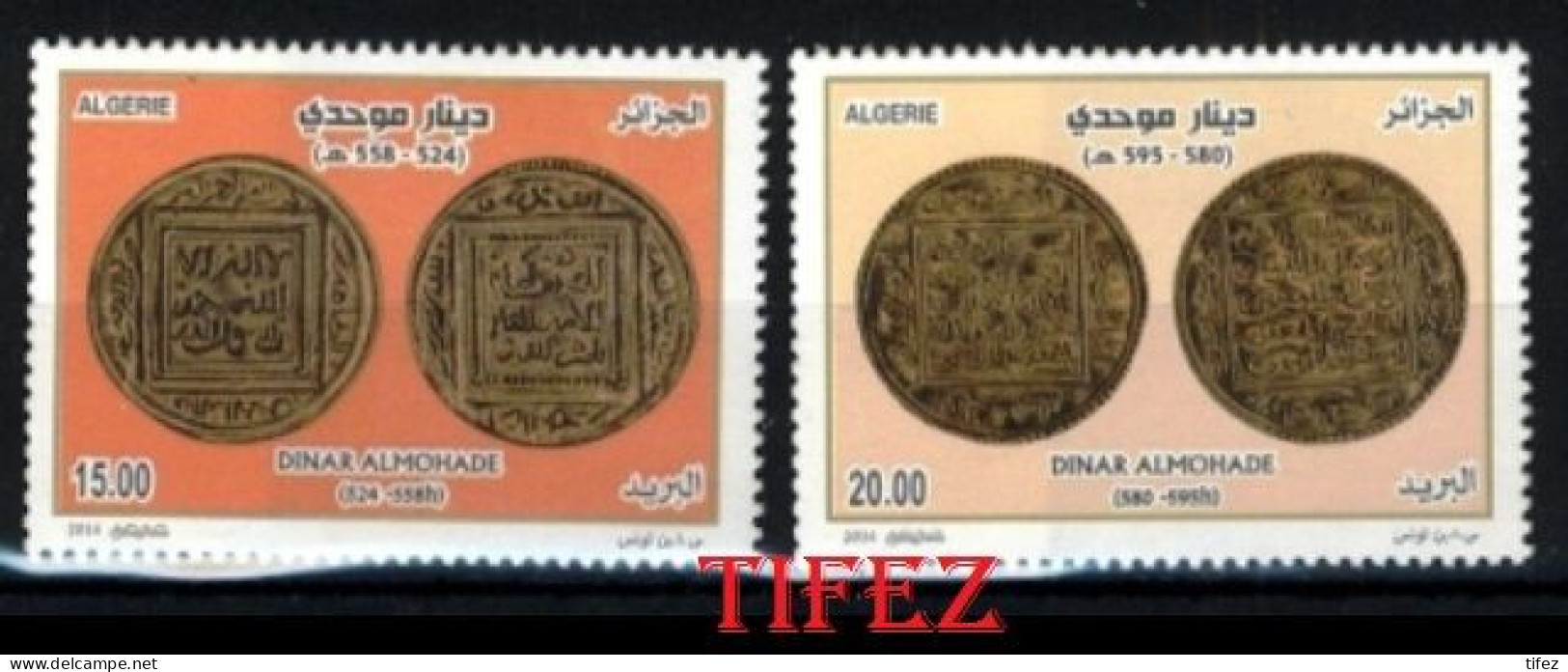 Année 2014-N°1677/1678 Neufs**MNH : Monnaies Almohade - Algeria (1962-...)