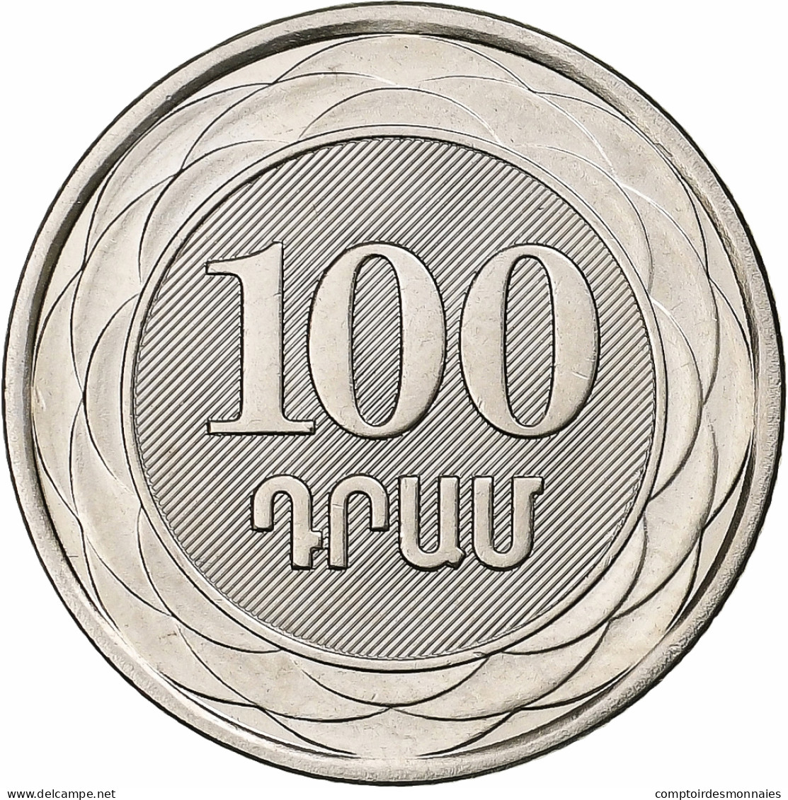 Arménie, 100 Dram, 2003, Nickel Plaqué Acier, SPL, KM:95 - Armenië