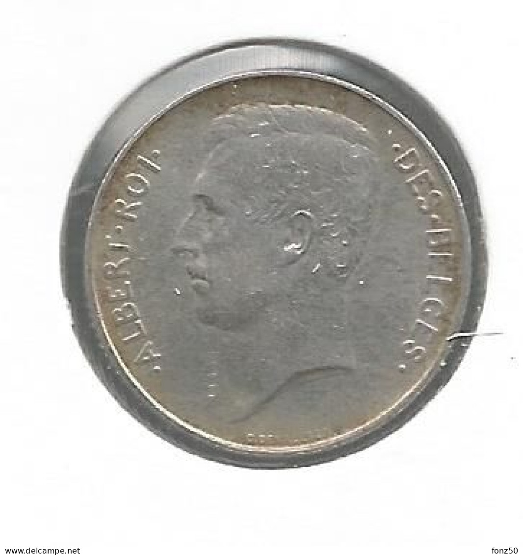 ALBERT I * 1 Frank 1914 Frans * FDC * Nr 12783 - 1 Franc