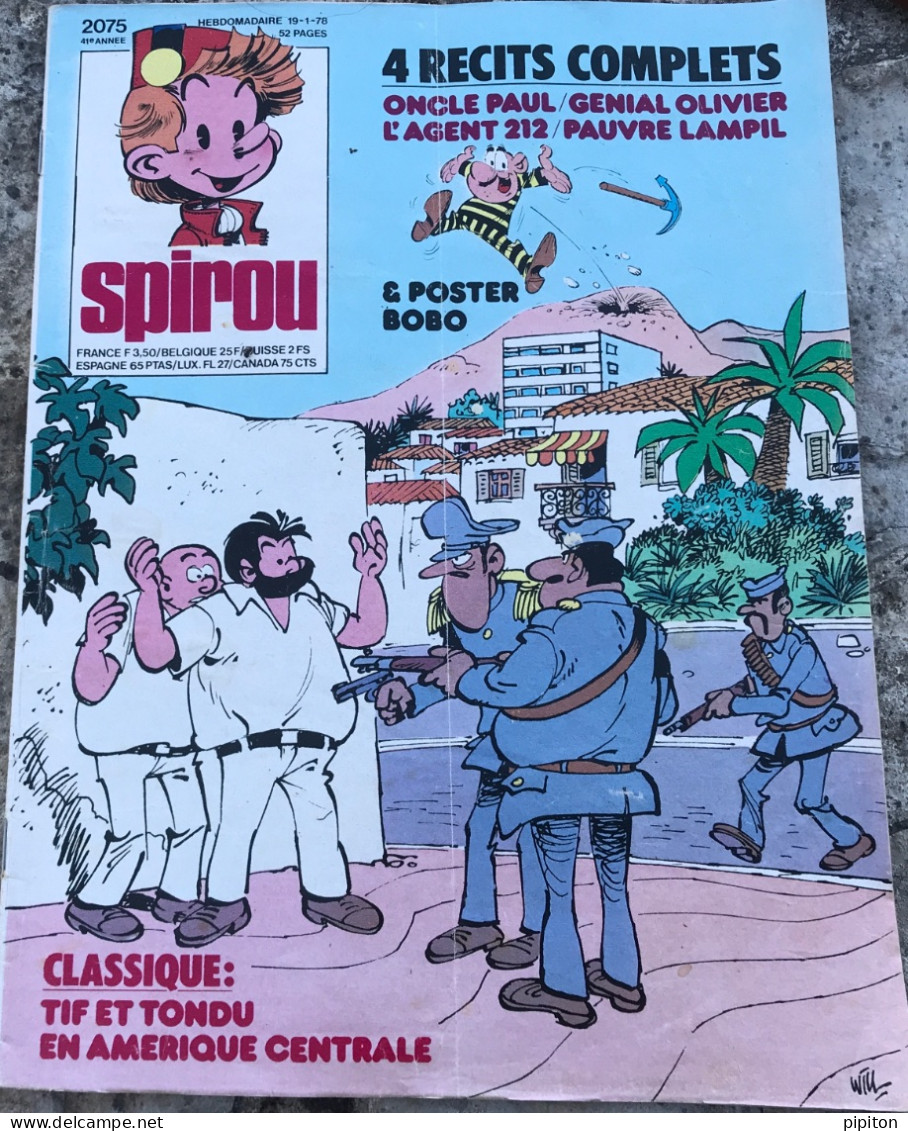 Spirou 19 Janvier 1978 - Spirou Magazine