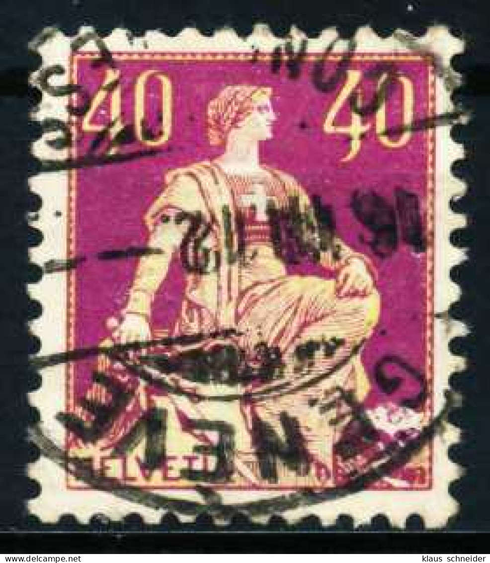 SCHWEIZ 1908 Nr 106 Gestempelt X4C623E - Used Stamps