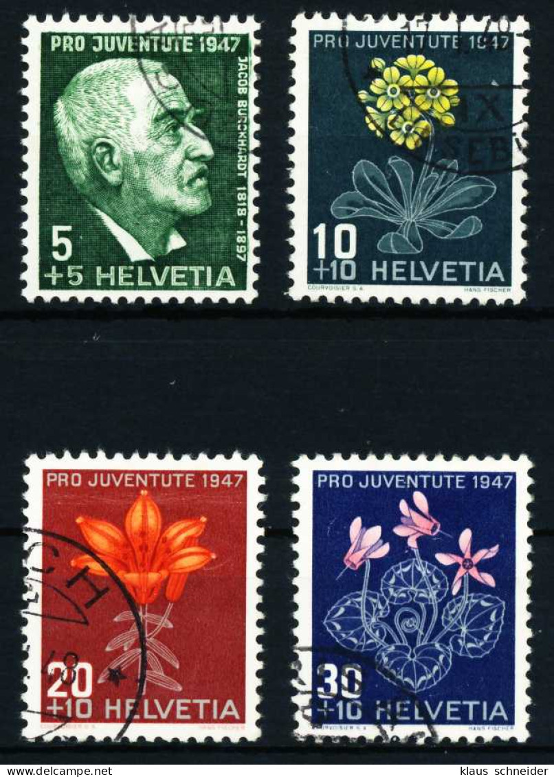 SCHWEIZ PRO JUVENTUTE Nr 488-491 Gestempelt X4C99A6 - Used Stamps