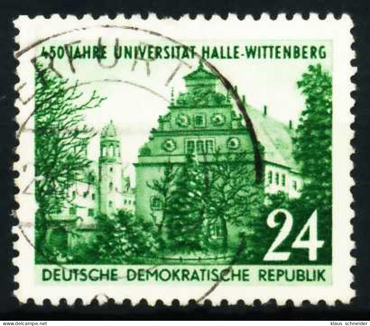DDR 1952 Nr 318XI Zentrisch Gestempelt X5EF7E2 - Used Stamps