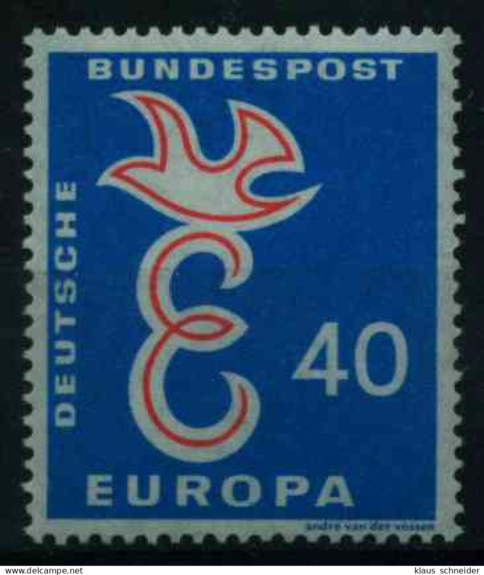 BRD 1958 Nr 296 Postfrisch S51009E - Unused Stamps
