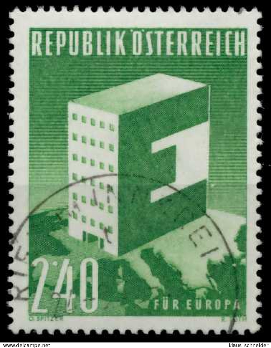 ÖSTERREICH 1959 Nr 1059 Gestempelt X7F7FAE - Oblitérés