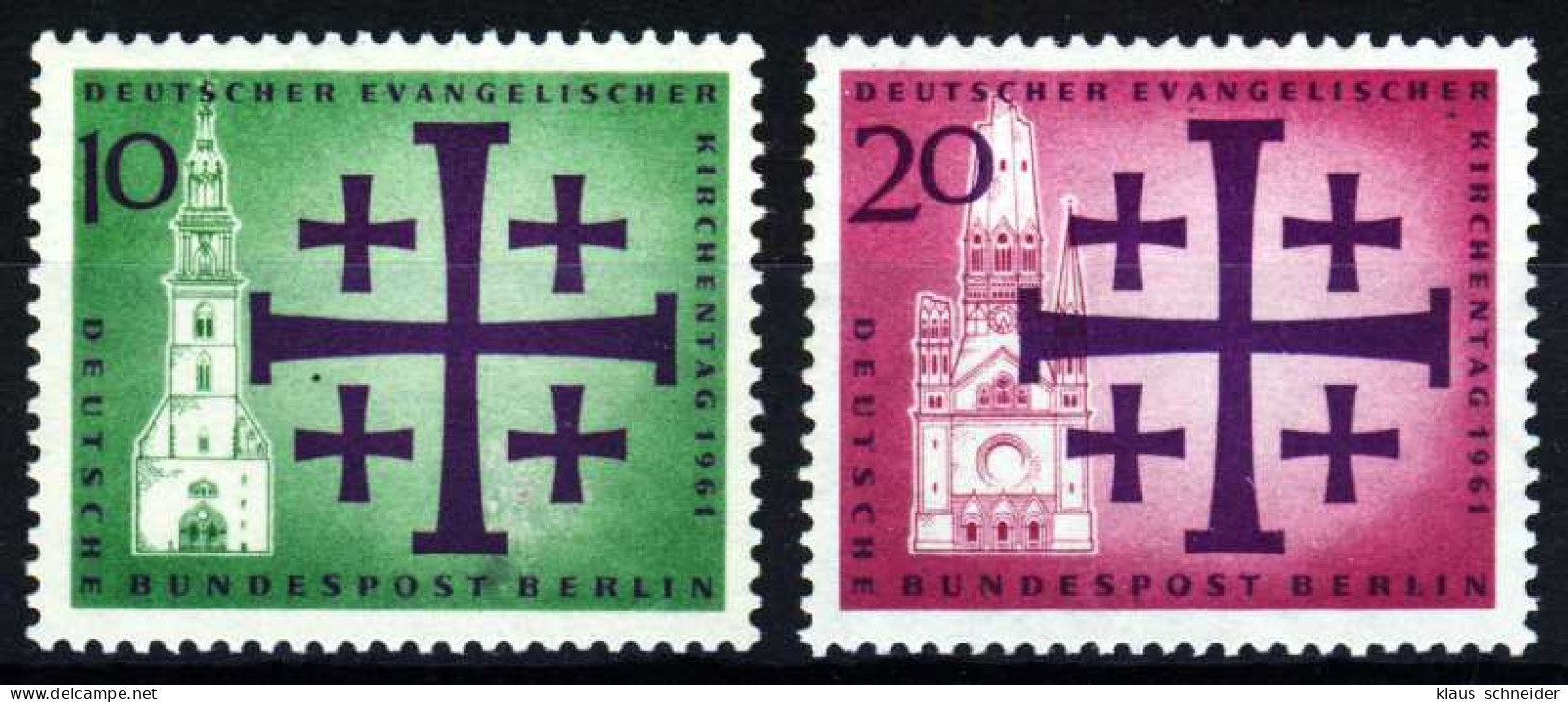 BERLIN 1961 Nr 215-216 Postfrisch SF6E8C2 - Unused Stamps