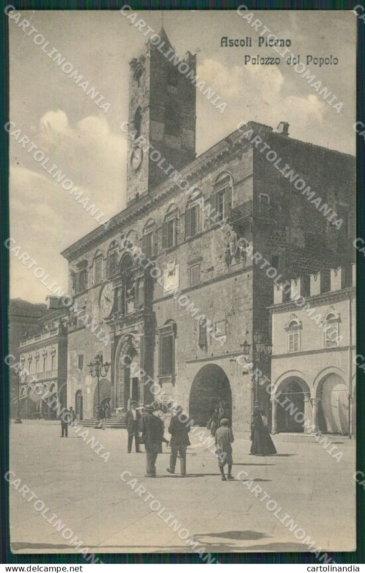 Ascoli Piceno Città PIEGHINA Cartolina QK6306 - Ascoli Piceno