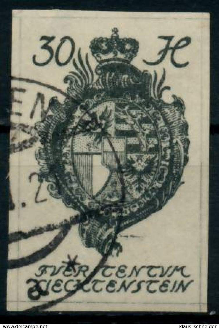 LIECHTENSTEIN 1920 Nr 22 Gestempelt X6A8D8A - Used Stamps