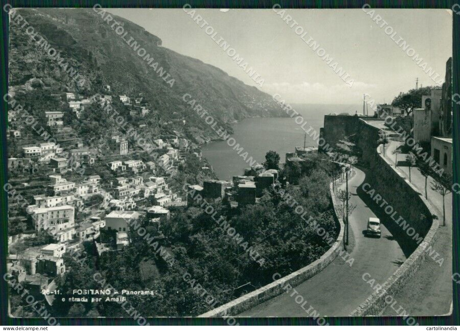 Salerno Positano PIEGHINE Foto FG Cartolina ZK6458 - Salerno