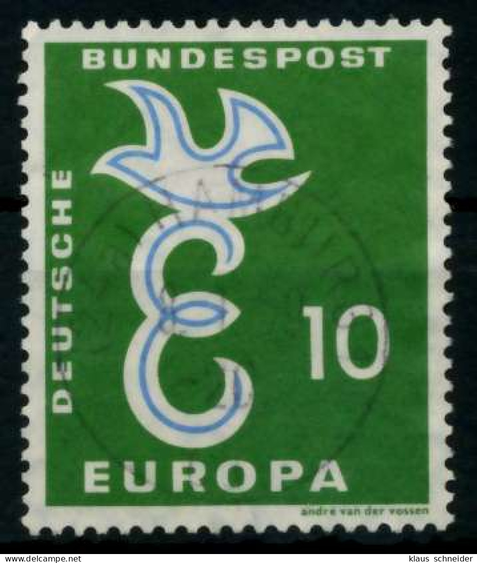 BRD 1958 Nr 295 Zentrisch Gestempelt X6ED32E - Oblitérés