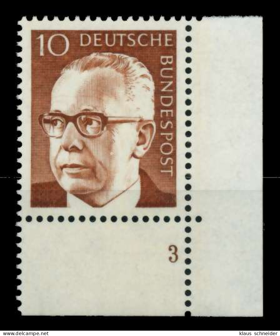 BRD DS HEINEM Nr 636 Postfrisch FORM3 X76A30A - Unused Stamps