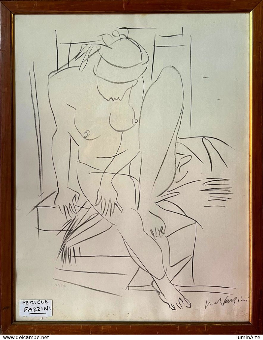 Pericle Fazzini (1913-1987) "Nude" - Disegni