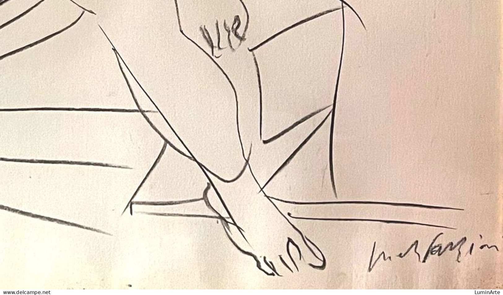 Pericle Fazzini (1913-1987) "Nude" - Drawings