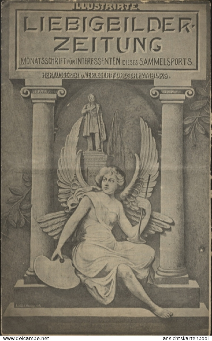 Liebig Bilder Zeitung Reklame Dreser Heft 4, Jhrg. 11, 1906 - Publicité