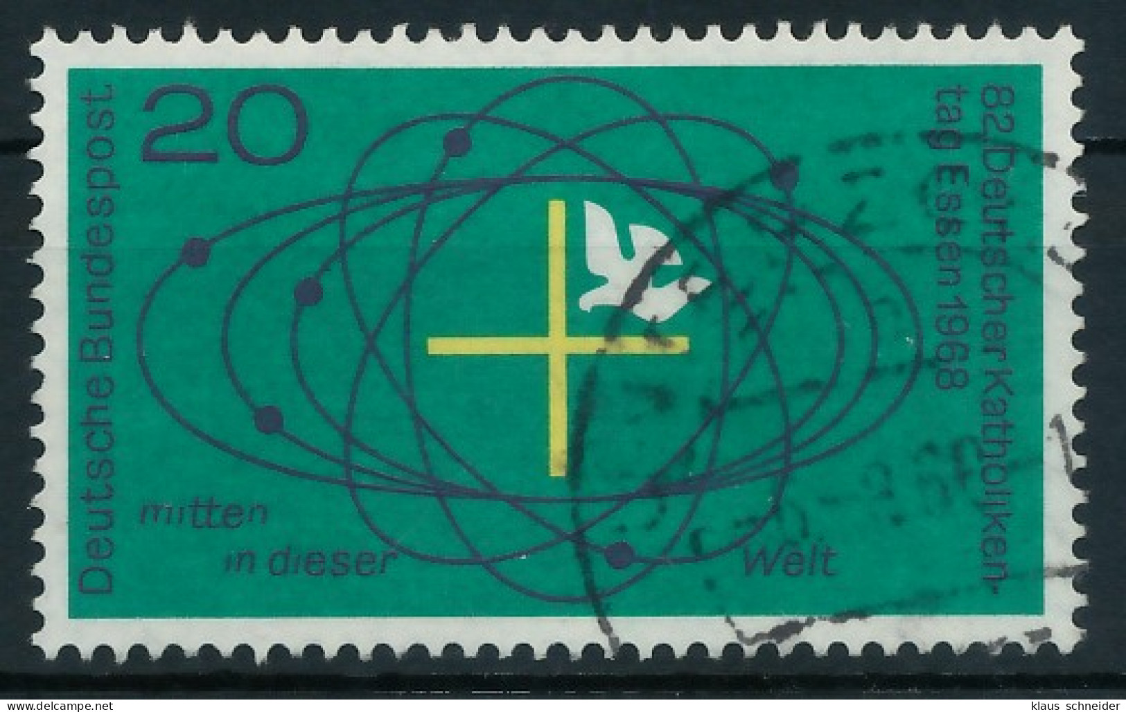 BRD 1968 Nr 568 Gestempelt X7F986A - Used Stamps