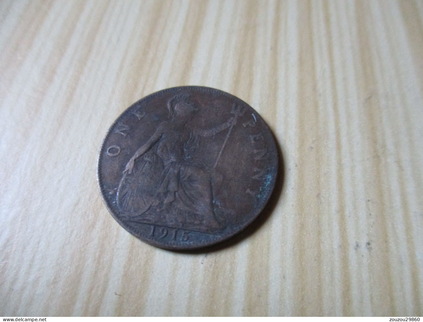 Grande-Bretagne - One Penny George V 1915.N°283. - D. 1 Penny