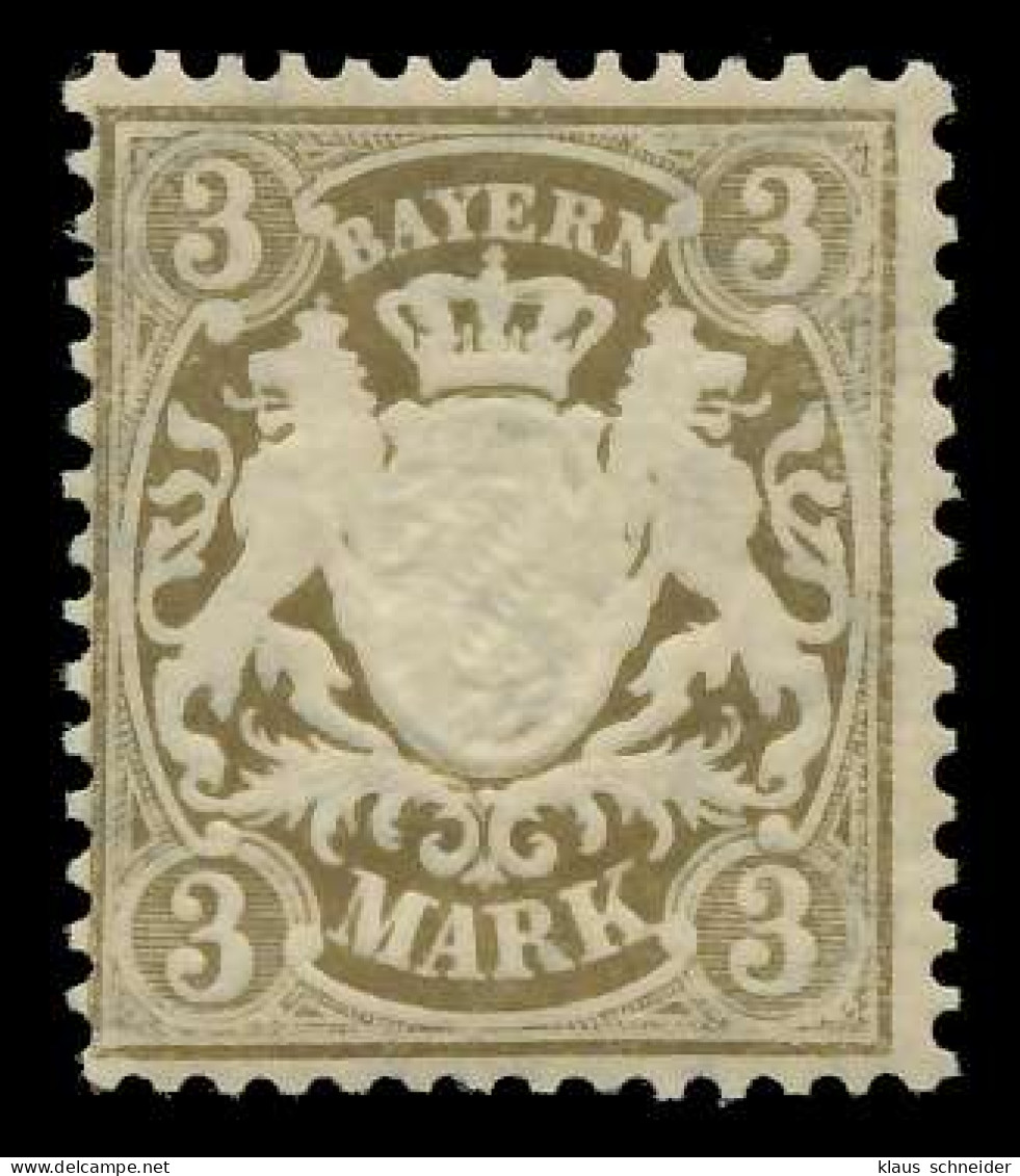 BAYERN WAPPEN-AUSGABE 1876-1911 Nr 69y Postfrisch X8900F2 - Nuovi