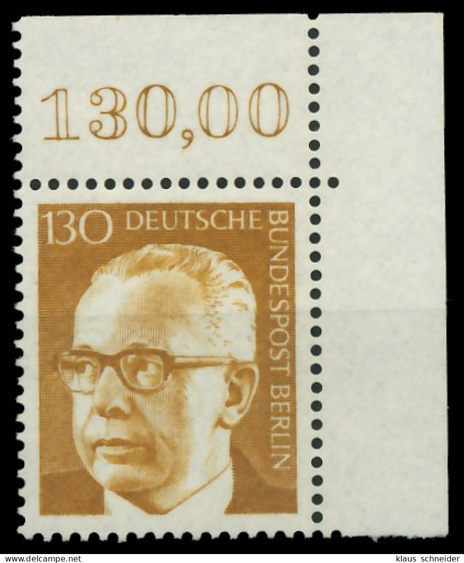 BERLIN DS HEINEM Nr 429 Postfrisch ECKE-ORE X8E84FA - Unused Stamps
