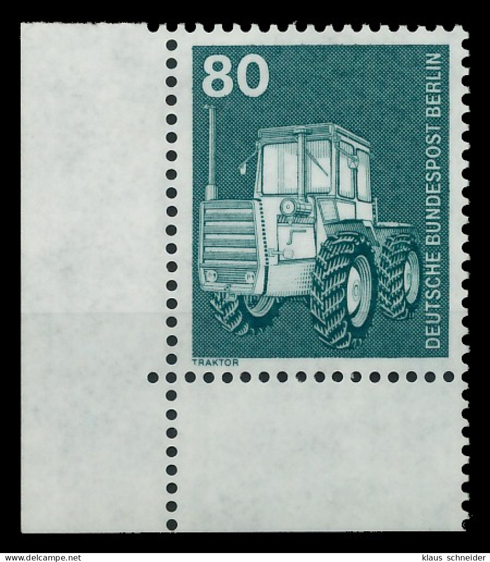 BERLIN DS INDUSTRIE U. TECHNIK Nr 501 Postfrisch ECKE-U X8E85FA - Unused Stamps