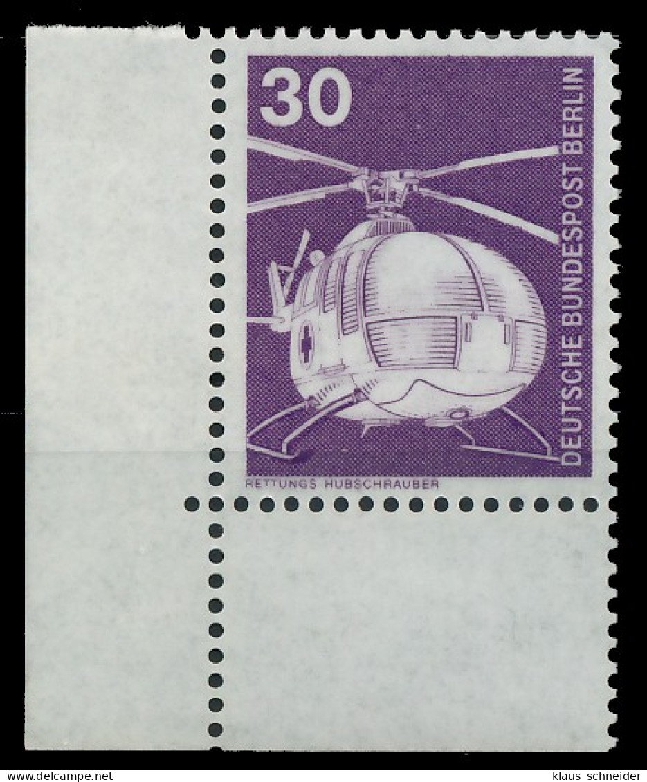BERLIN DS INDUSTRIE U. TECHNIK Nr 497 Postfrisch ECKE-U X8E8636 - Unused Stamps
