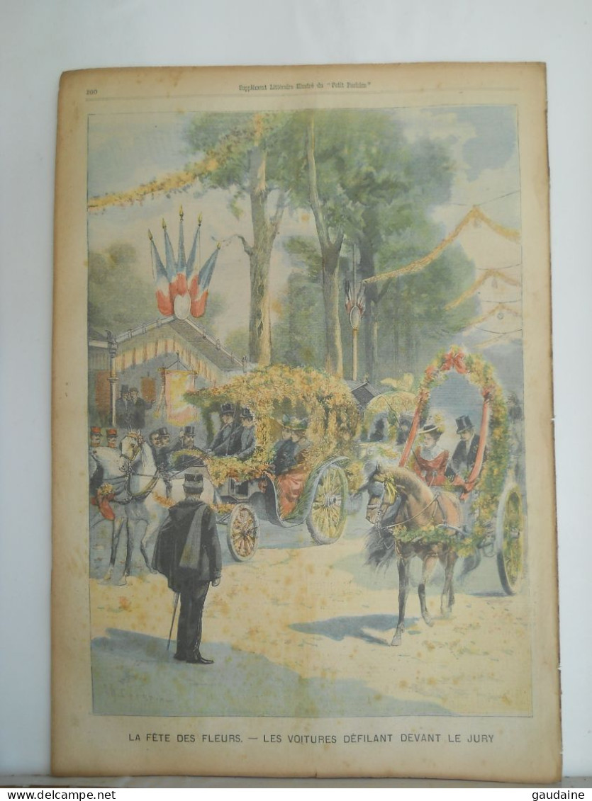 Le Petit Parisien N°698 - 22 Juin 1902 - Transvaal Signature Du Traité De Paix - Afrique Du Sud Fête Des Fleurs - Le Petit Parisien